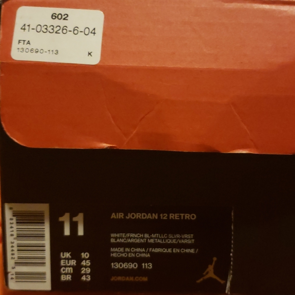 Men's Air Jordan 12 Retro